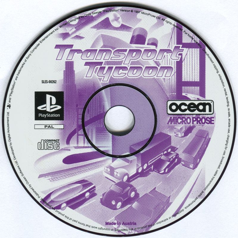 Media for Transport Tycoon (PlayStation)