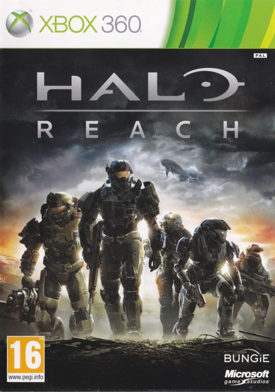 Front Cover for Halo: Reach (Xbox 360) (Made in Ireland. Alternate product code)
