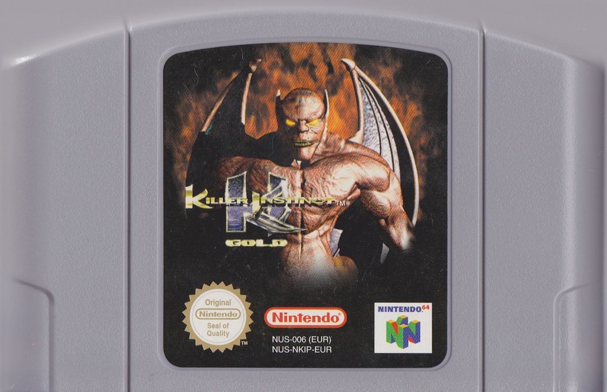 Media for Killer Instinct Gold (Nintendo 64): Front