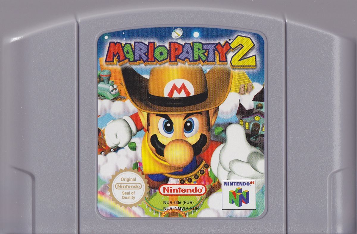 Media for Mario Party 2 (Nintendo 64): Front