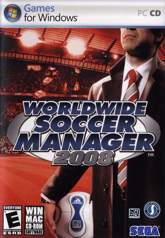 Front Cover for Worldwide Soccer Manager 2008 (Macintosh and Windows)