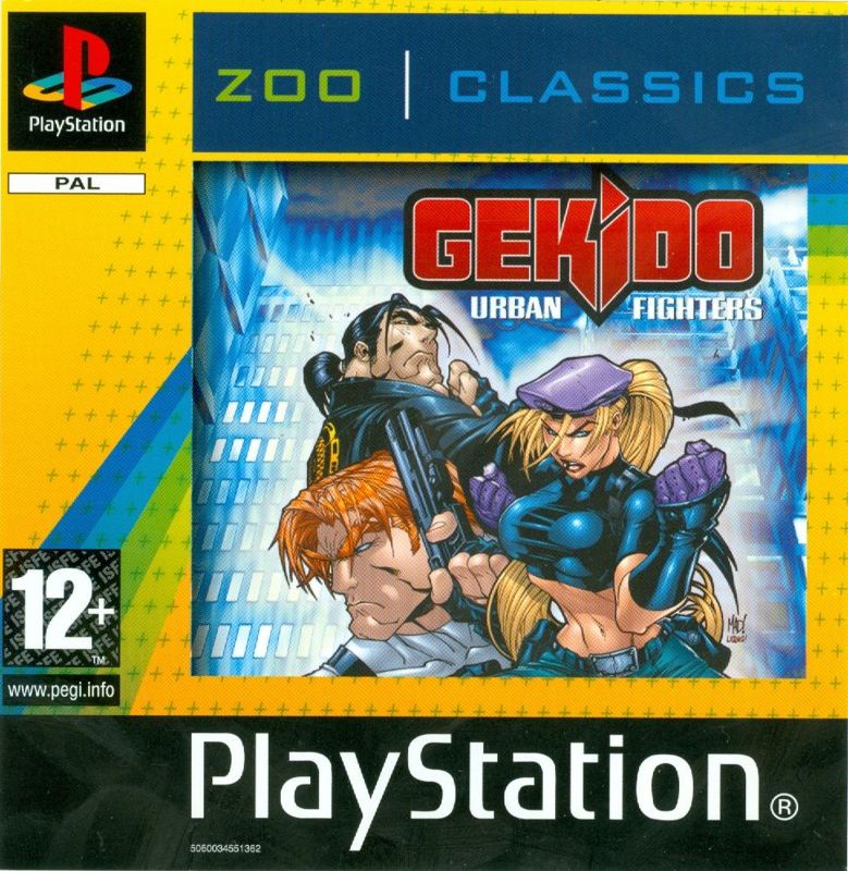 Front Cover for Gekido (PlayStation) (Zoo Classics release)