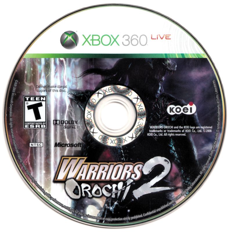 Media for Warriors Orochi 2 (Xbox 360)