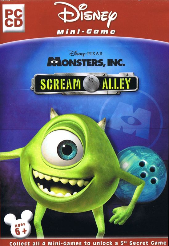 Front Cover for Disney•Pixar's Monsters Inc.: Wreck Room Arcade - Bowling for Screams (Windows)