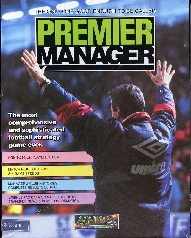 Front Cover for Premier Manager (Atari ST)