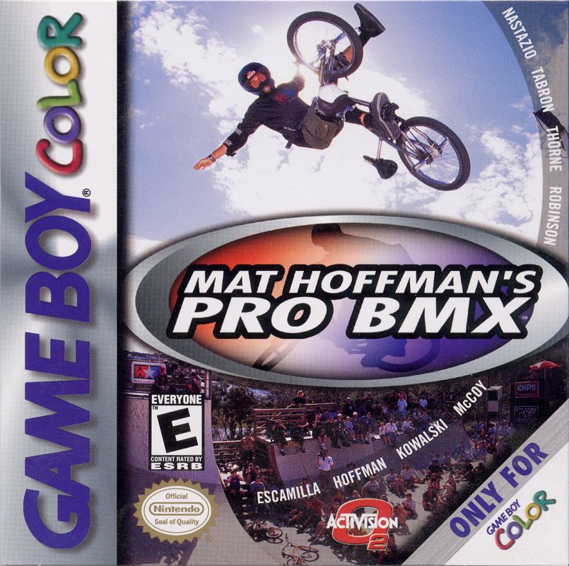 Front Cover for Mat Hoffman's Pro BMX (Game Boy Color)
