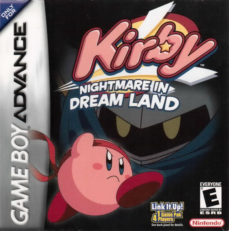 Front Cover for Kirby: Nightmare in Dreamland (Game Boy Advance)