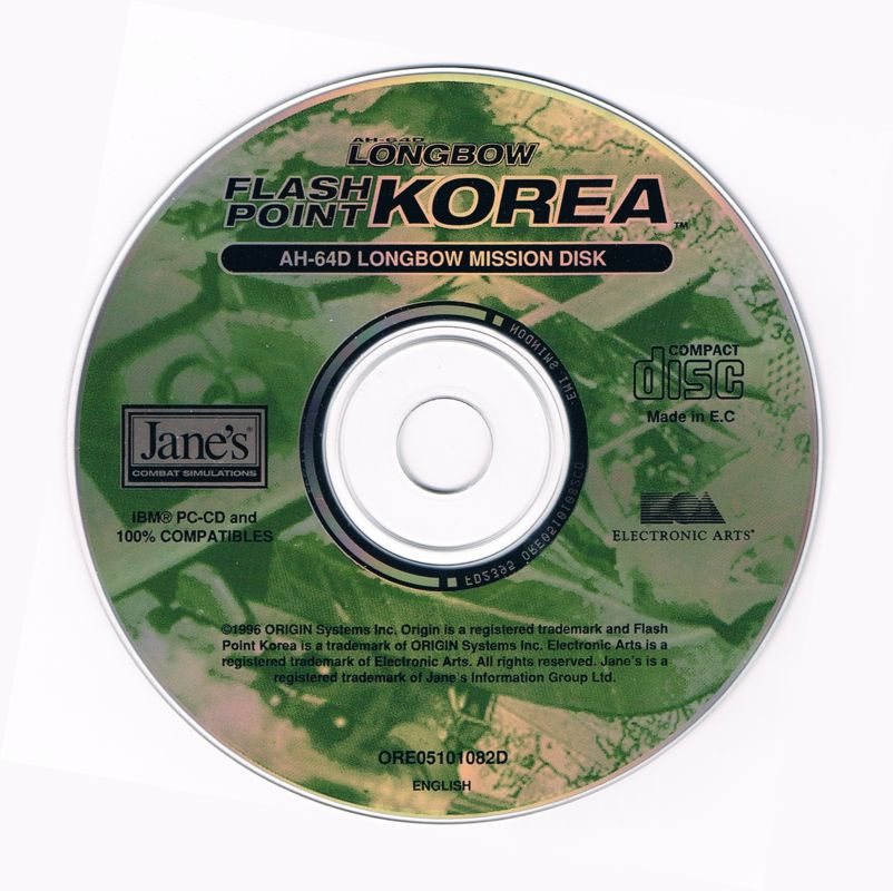 Media for Jane's Combat Simulations: AH-64D Longbow - Flash Point Korea (DOS)