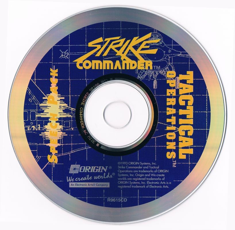 Media for Strike Commander: CD-ROM Edition (DOS) (EA CD-ROM Classics release)