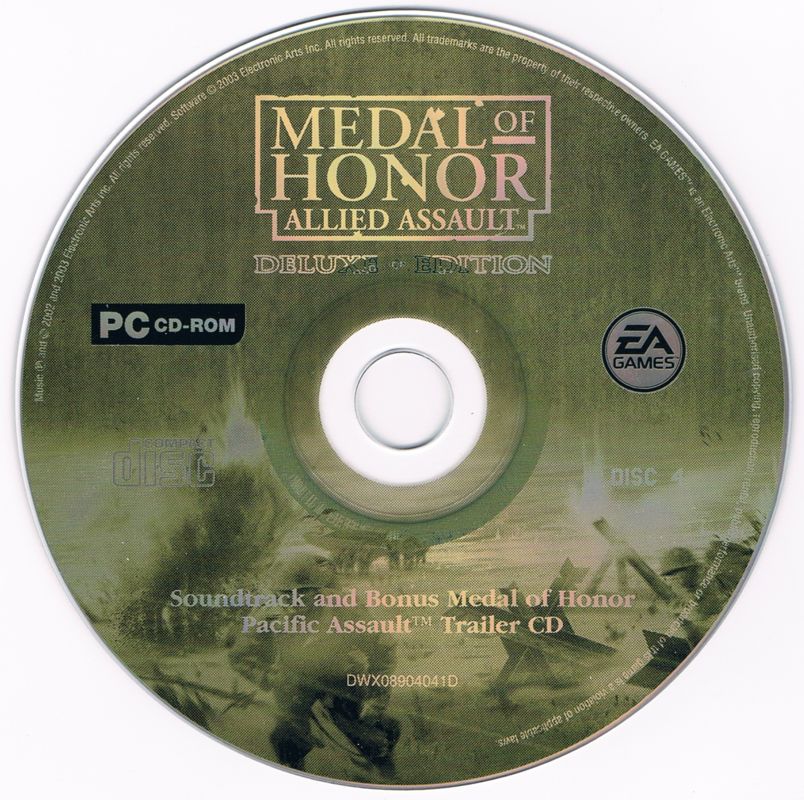 Extras for Medal of Honor: Allied Assault - Deluxe Edition (Windows): Bonus CD