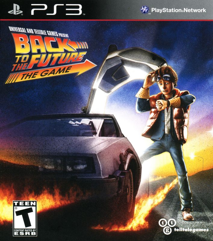 Front Cover for Back to the Future: The Game (PlayStation 3)