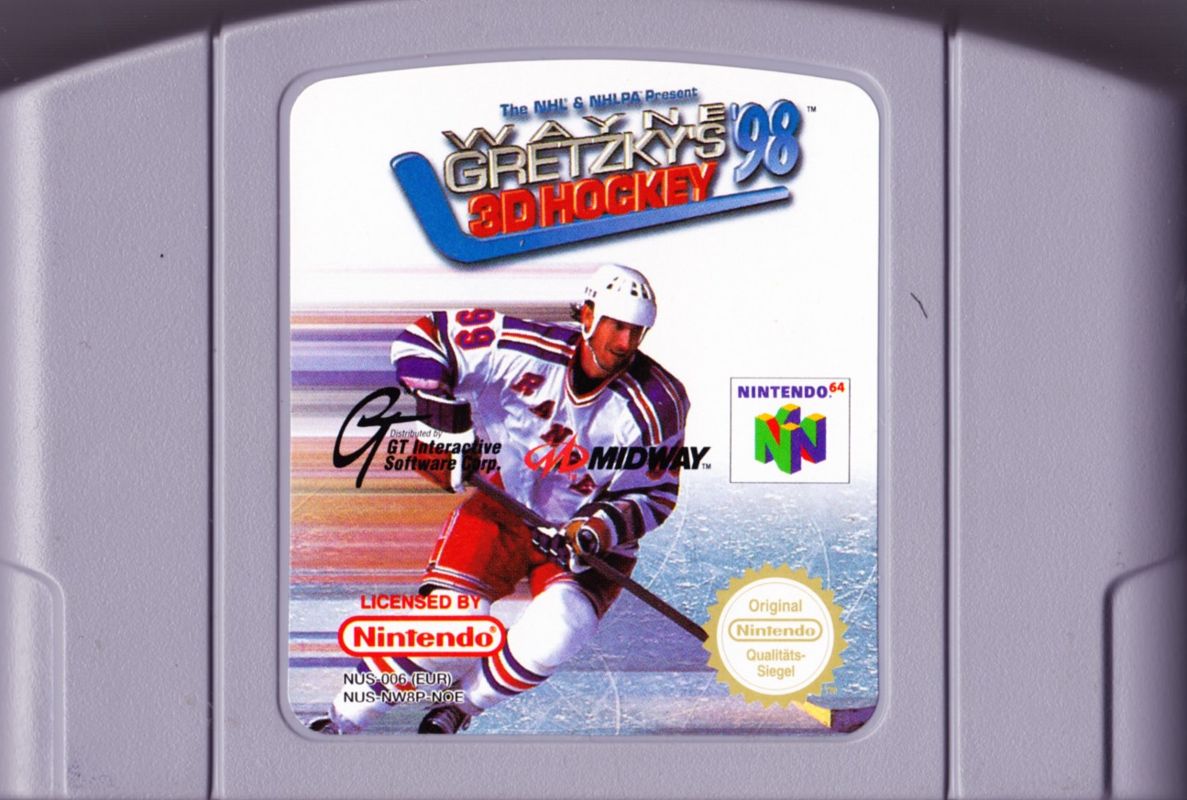 Media for Wayne Gretzky's 3D Hockey '98 (Nintendo 64)