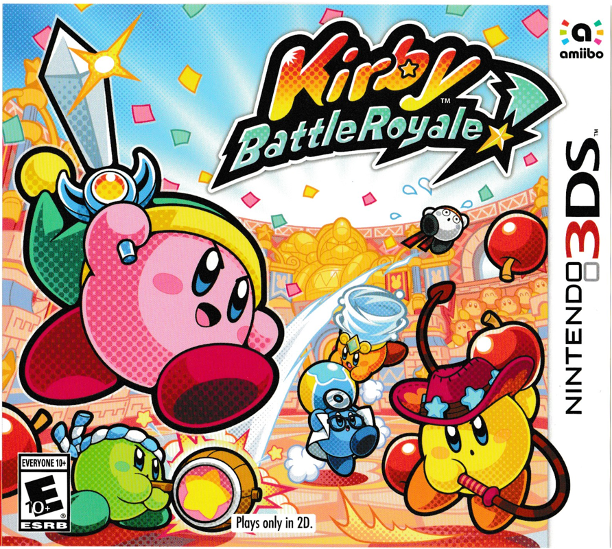 Front Cover for Kirby Battle Royale (Nintendo 3DS)