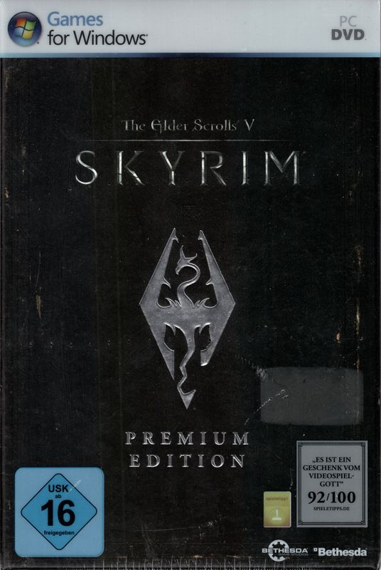Front Cover for The Elder Scrolls V: Skyrim (Premium Edition) (Windows)