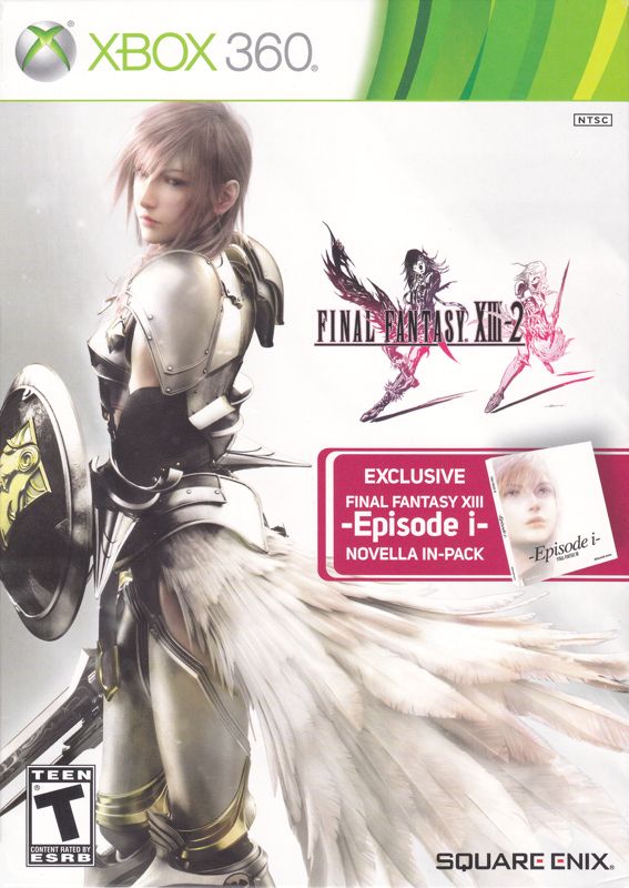 Front Cover for Final Fantasy XIII-2 (Final Fantasy XIII -Episode i- Novella In-Pack) (Xbox 360)