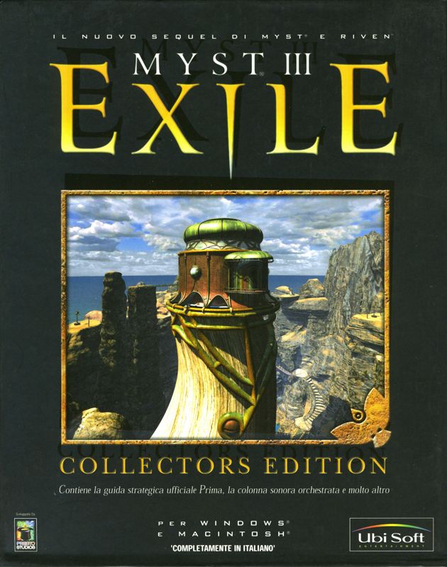 Front Cover for Myst III: Exile (Collector's Edition) (Windows)