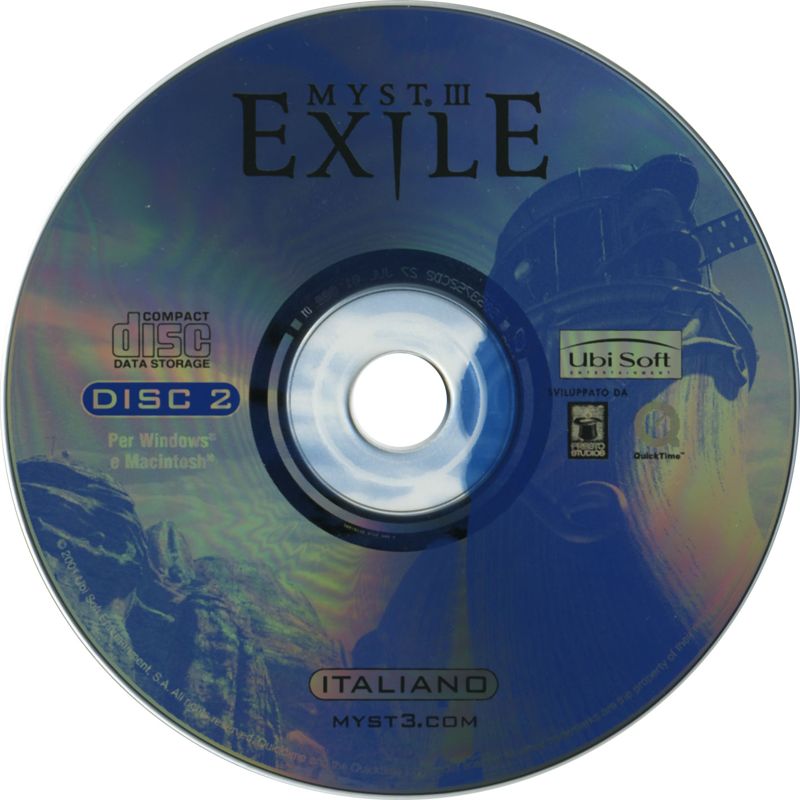Media for Myst III: Exile (Collector's Edition) (Windows): disc 2
