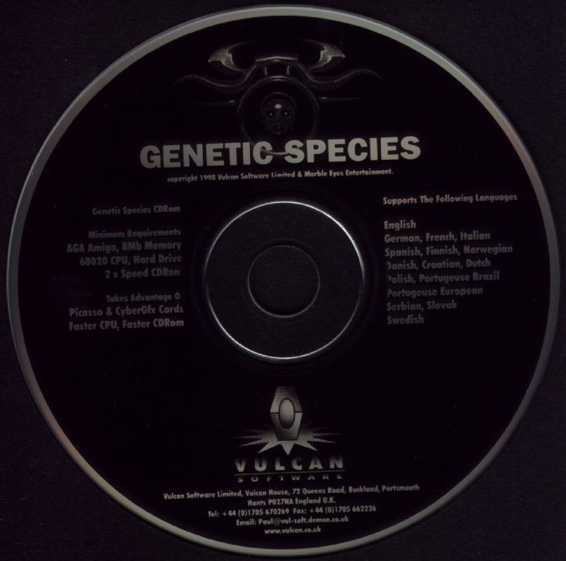 Media for Genetic Species (Amiga)
