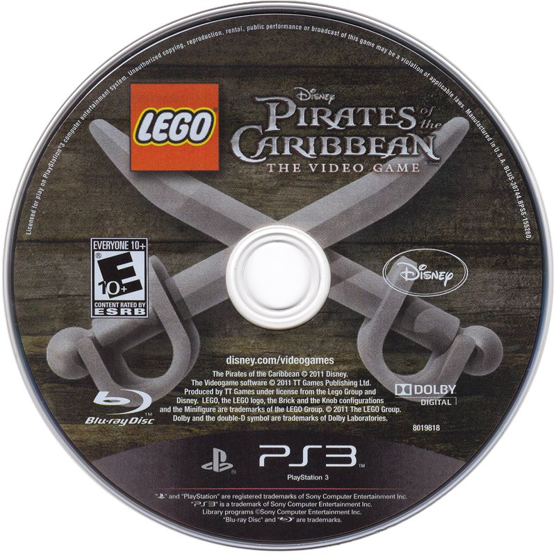 Media for LEGO Pirates of the Caribbean: The Video Game (PlayStation 3)