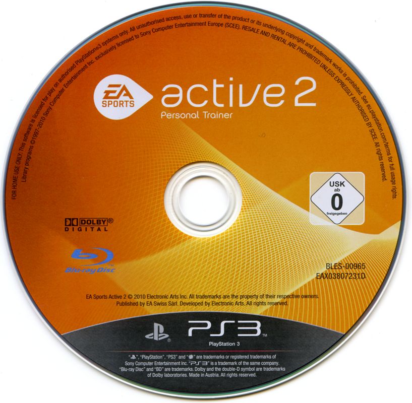 Media for EA Sports Active 2 (PlayStation 3)