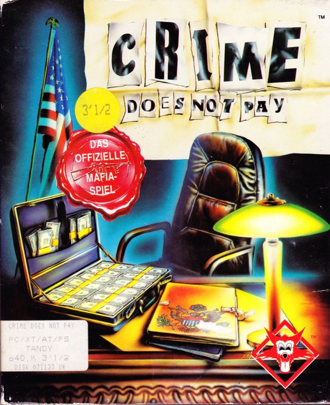 Front Cover for Crime Does Not Pay (DOS)