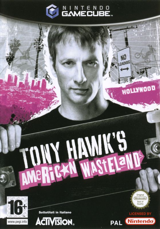 Front Cover for Tony Hawk's American Wasteland (GameCube)