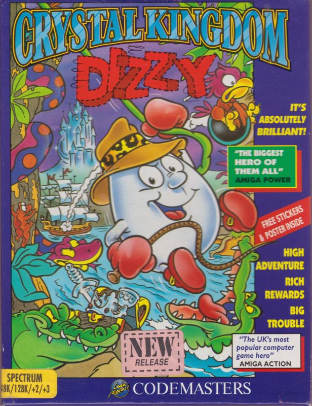 Front Cover for Crystal Kingdom Dizzy (ZX Spectrum)