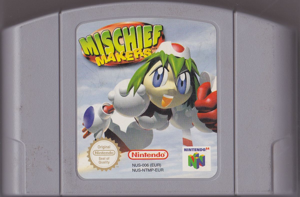 Media for Mischief Makers (Nintendo 64): Front