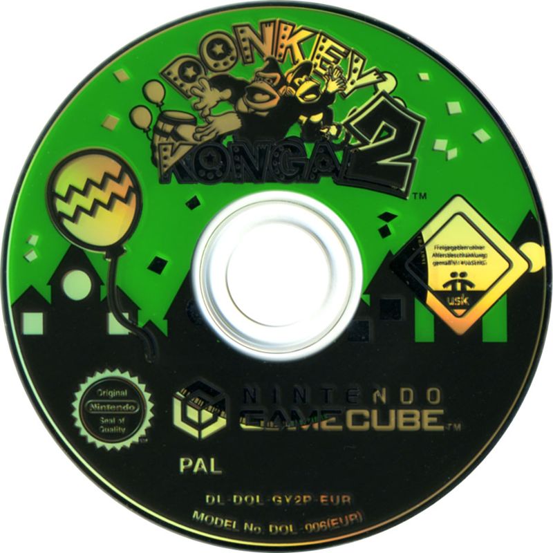Media for Donkey Konga 2 (GameCube)