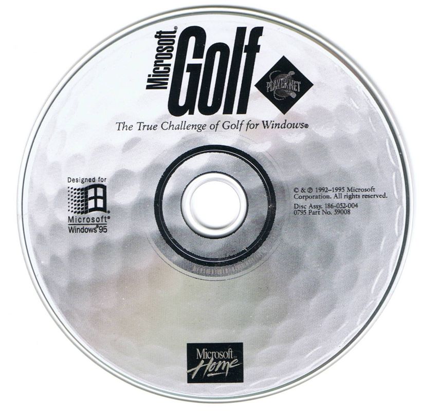 Media for Microsoft Golf 2.0 (Windows and Windows 3.x)