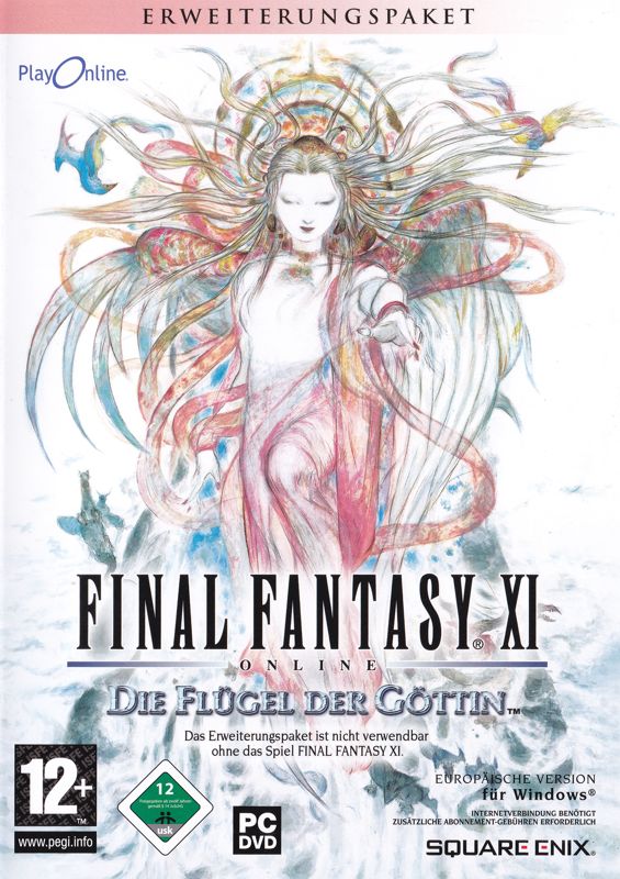 Front Cover for Final Fantasy XI Online: Wings of the Goddess (Windows)