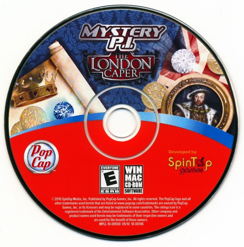 Media for Mystery P.I.: The London Caper (Macintosh and Windows)