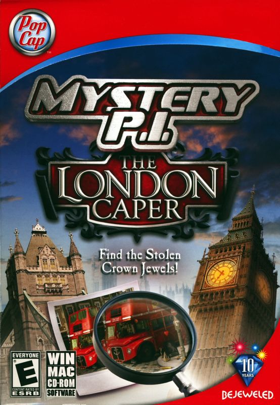 Front Cover for Mystery P.I.: The London Caper (Macintosh and Windows)