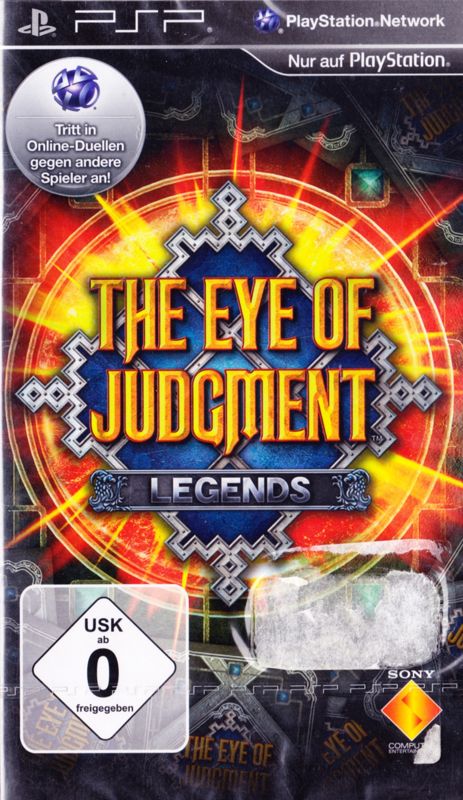 Front Cover for The Eye of Judgment: Legends (PSP)