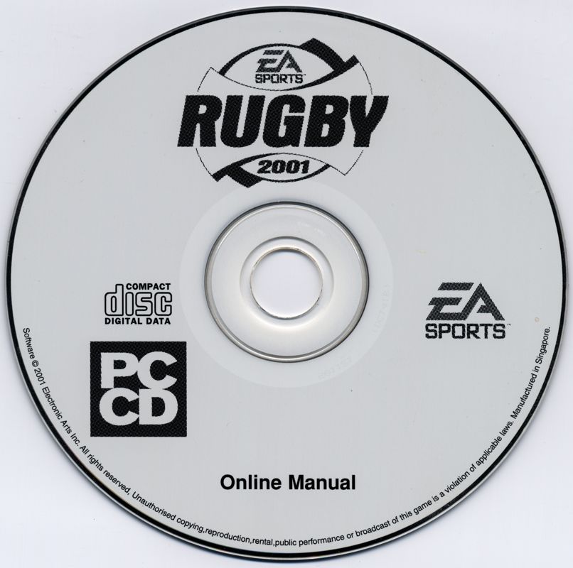 Media for Rugby (Windows) (EA Classics release)