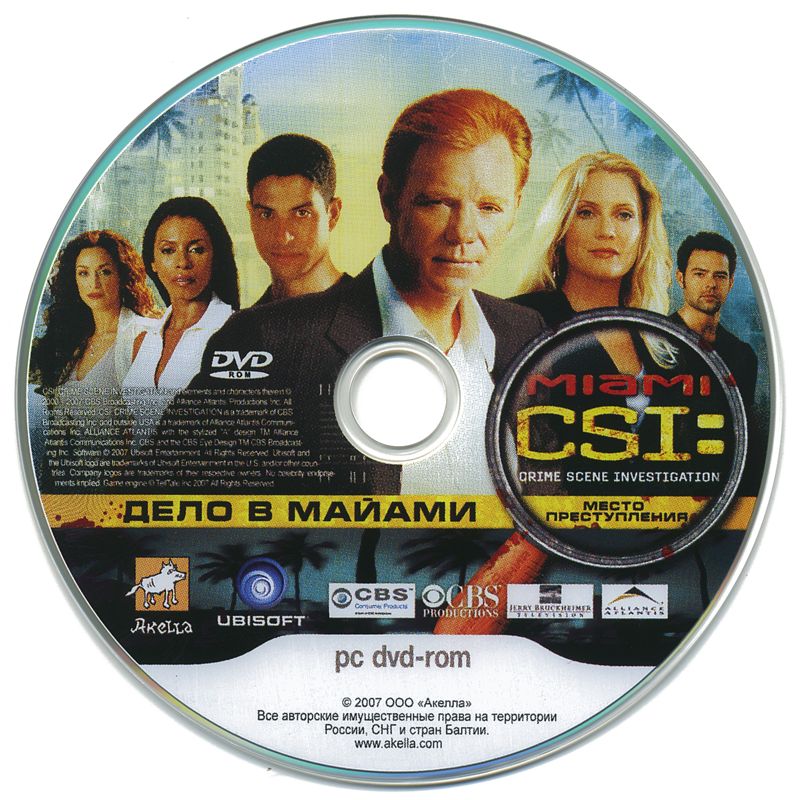 Media for CSI: Miami (Windows)