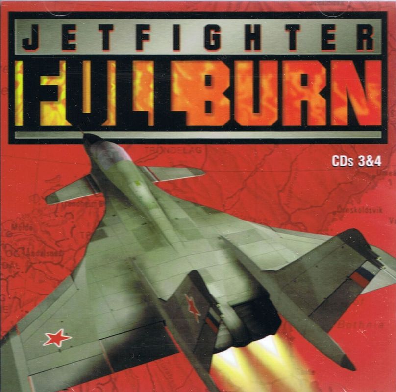 Other for JetFighter: Full Burn (DOS): Jewel Case: CD 3 & 4: Front
