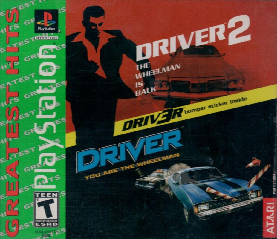 Front Cover for Driver / Driver 2 (PlayStation)