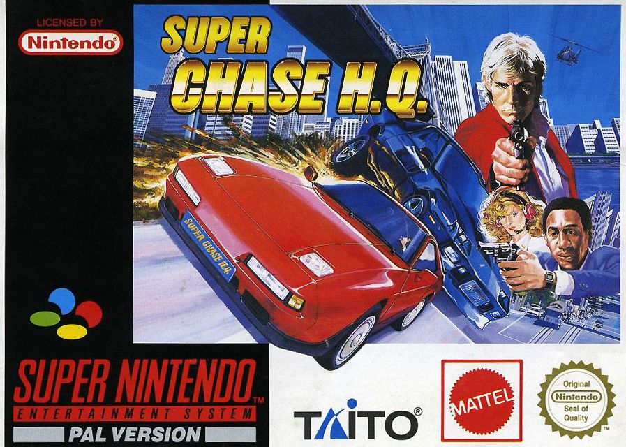 Front Cover for Super Chase: Criminal Termination (SNES)