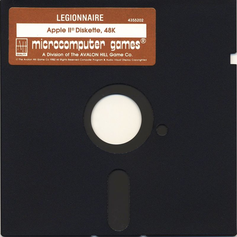 Media for Legionnaire (Apple II)