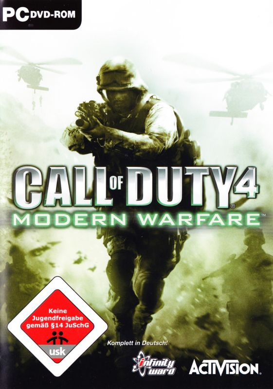 Front Cover for Call of Duty 4: Modern Warfare (Windows) (Re-release)