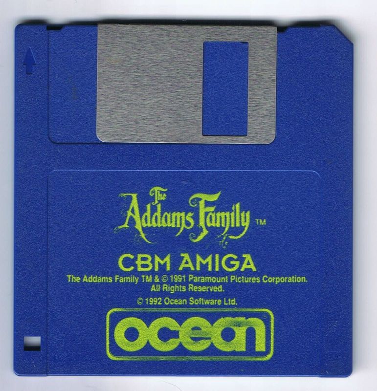 Media for The Addams Family (Amiga)