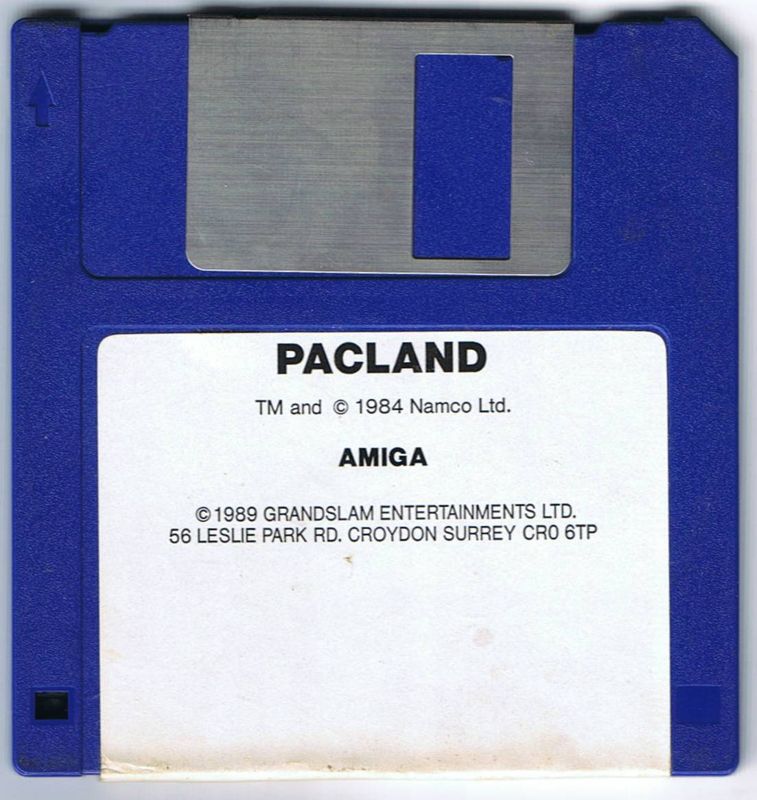 Pac Land Cover Or Packaging Material Mobygames