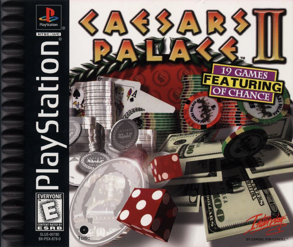 Front Cover for Caesars Palace II (PlayStation)