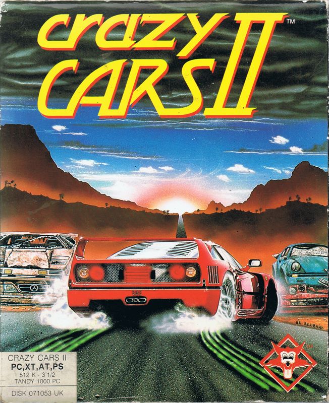 Front Cover for F40 Pursuit Simulator (DOS)