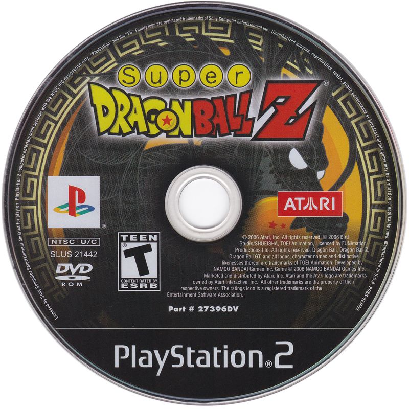 Media for Super Dragon Ball Z (PlayStation 2)