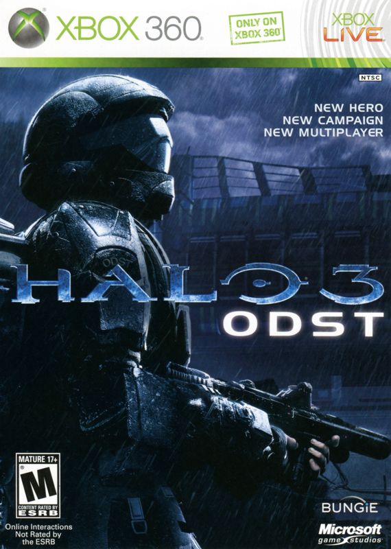 Front Cover for Halo 3: ODST (Xbox 360)