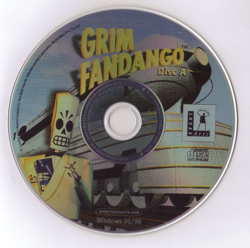 Media for Grim Fandango (Windows): Disc 1