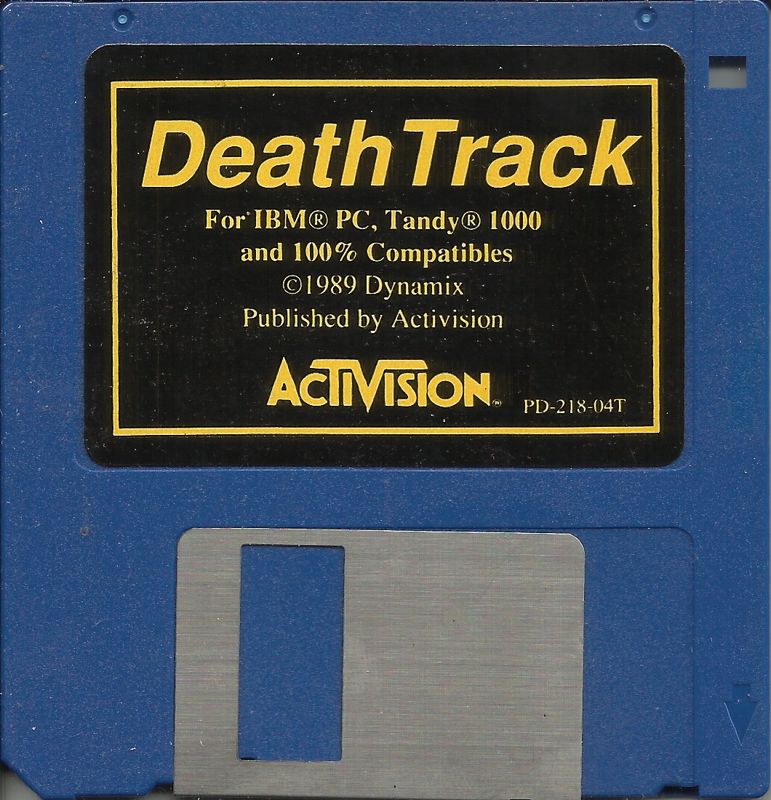 Media for Deathtrack (DOS) (Dual Media Release): 3.5" Disk (1/1)