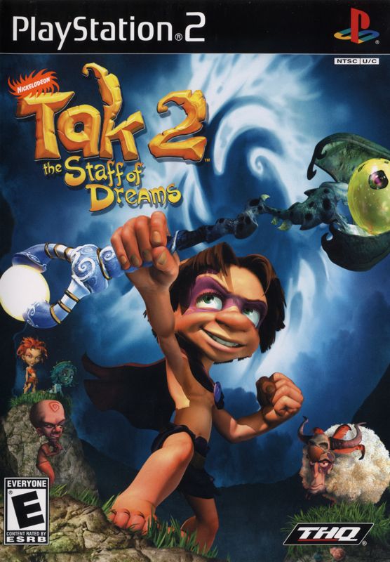 Front Cover for Tak 2: The Staff of Dreams (PlayStation 2)